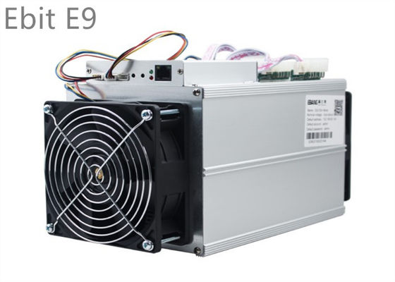 Ebit E9 9TH / S 1260W Máy đào Bitđồng tiền Asic đã qua sử dụng 290 × 126 × 150