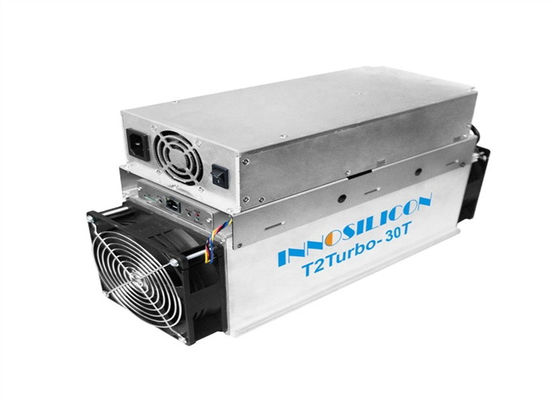 Máy khai thác 2200W Innosilicon T2T 30TH / S đã sử dụng Máy khai thác Bitđồng tiền Asic