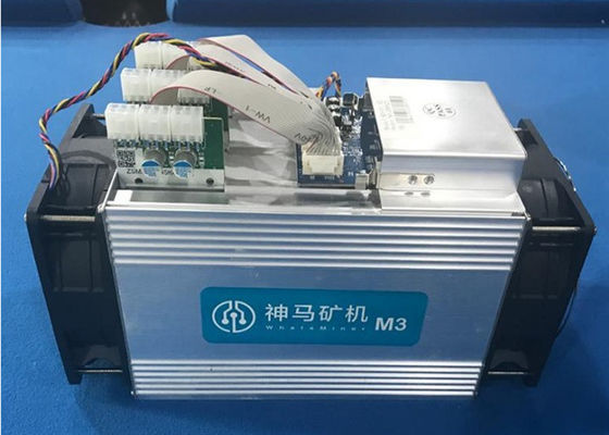 Máy khai thác Bitđồng tiền Asic cũ 2100W Whatsthợ mỏ M3 12TH / S 335 * 125 * 155