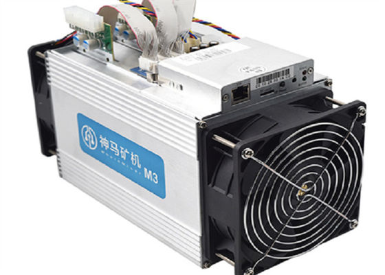 Máy khai thác Bitđồng tiền Asic cũ 2100W Whatsthợ mỏ M3 12TH / S 335 * 125 * 155