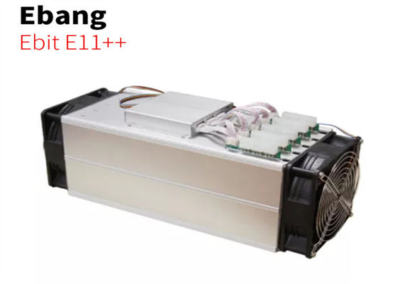 44TH / S 1980W Máy khai thác BTC tiền điện tử thứ hai Ebit E11 ++ SHA256d