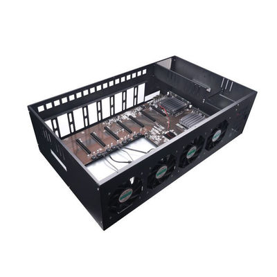 Khung giàn khoan khai thác kim loại được sử dụng Vỏ giàn khoan khai thác 4 Gpu mới cho card đồ họa Atx Rtx Gtx