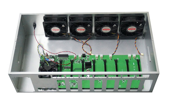 12 Gpu Mining Rig Frame Case New Asic thợ mỏ Rack Eth cho Card đồ họa Atx Gtx