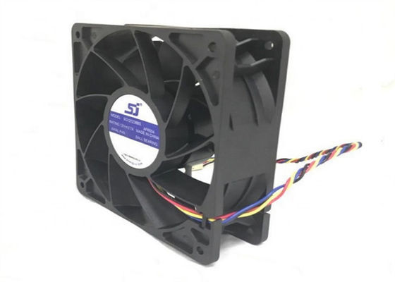 Quạt làm mát tốc độ cao hướng trục, SG121238BS 2.7A Quạt làm mát giá đỡ máy chủ S7 S9 250g