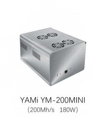 2022 Công nghệ YAMI hoàn toàn mới ETH ETC Asic Miner YM-200 MINI 200M 180W Ethash Mining