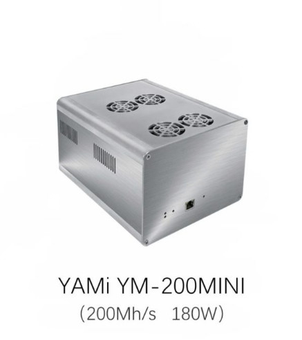 2022 Công nghệ YAMI hoàn toàn mới ETH ETC Asic Miner YM-200 MINI 200M 180W Ethash Mining